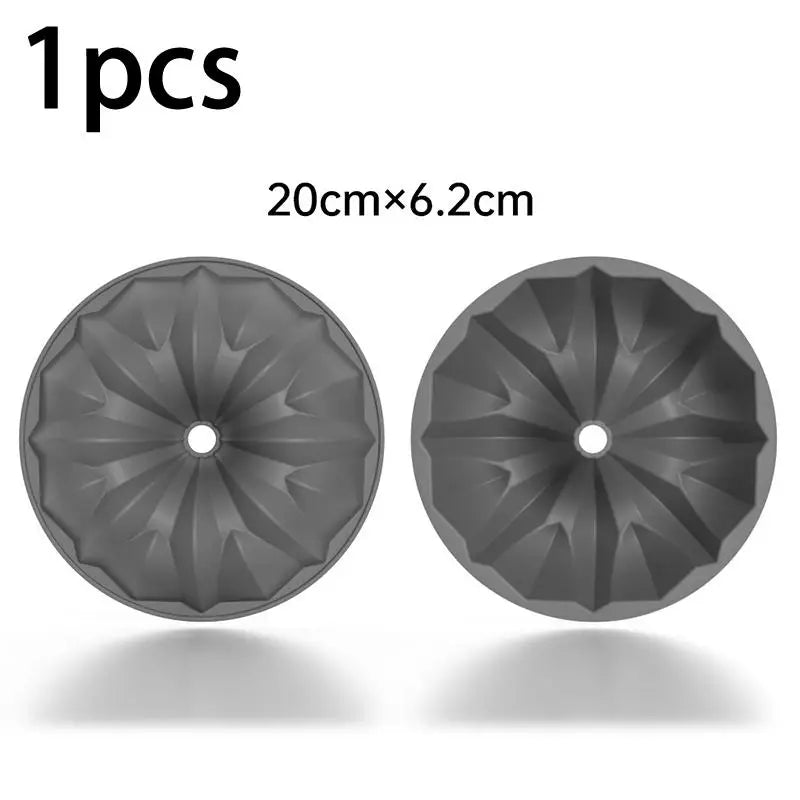 Charlotte Cake Pan Silicone Cheesecake Nonstick Round Baking Mold Qme E3