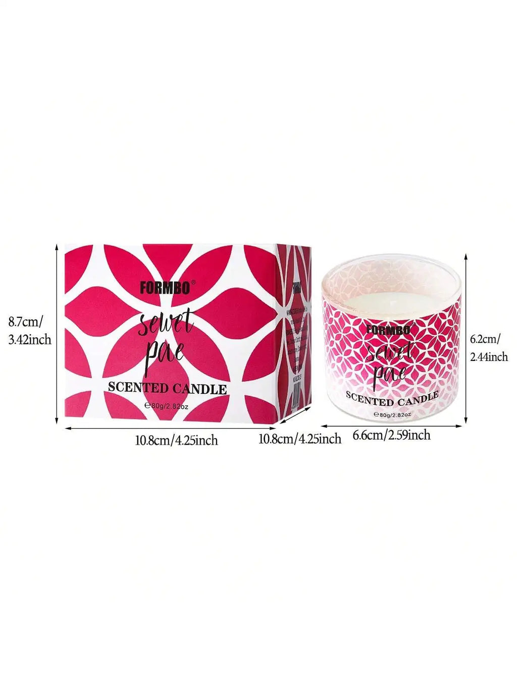 Smokeless Aromatherapy Candle Ornaments Home Indoor Long-lasting Qme