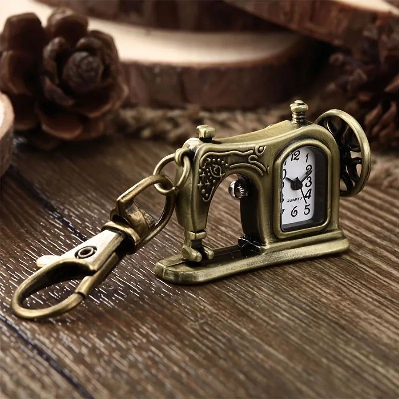 Personalized retro style pocket watch, fashionable, exquisite, versatile, creative hanging watch gift Qme Multicolor