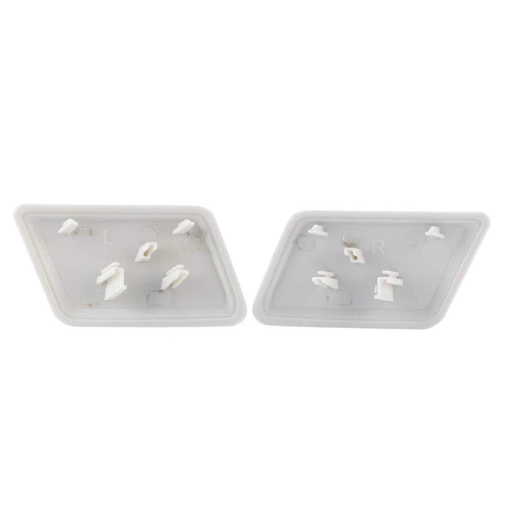 Pair of Headlamp Light Washer Covers Set 1301040 1301038 Fit for MONDEO MK3 III 2000-2007 Headlamp Washer Qme