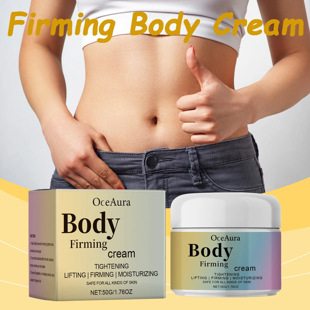 Firming Body Cream Hydrating & Tightening Lifting Skin Contains Collagen Tighten Abdomen Thighs Buttocks Moisturizing Body Cream Qme