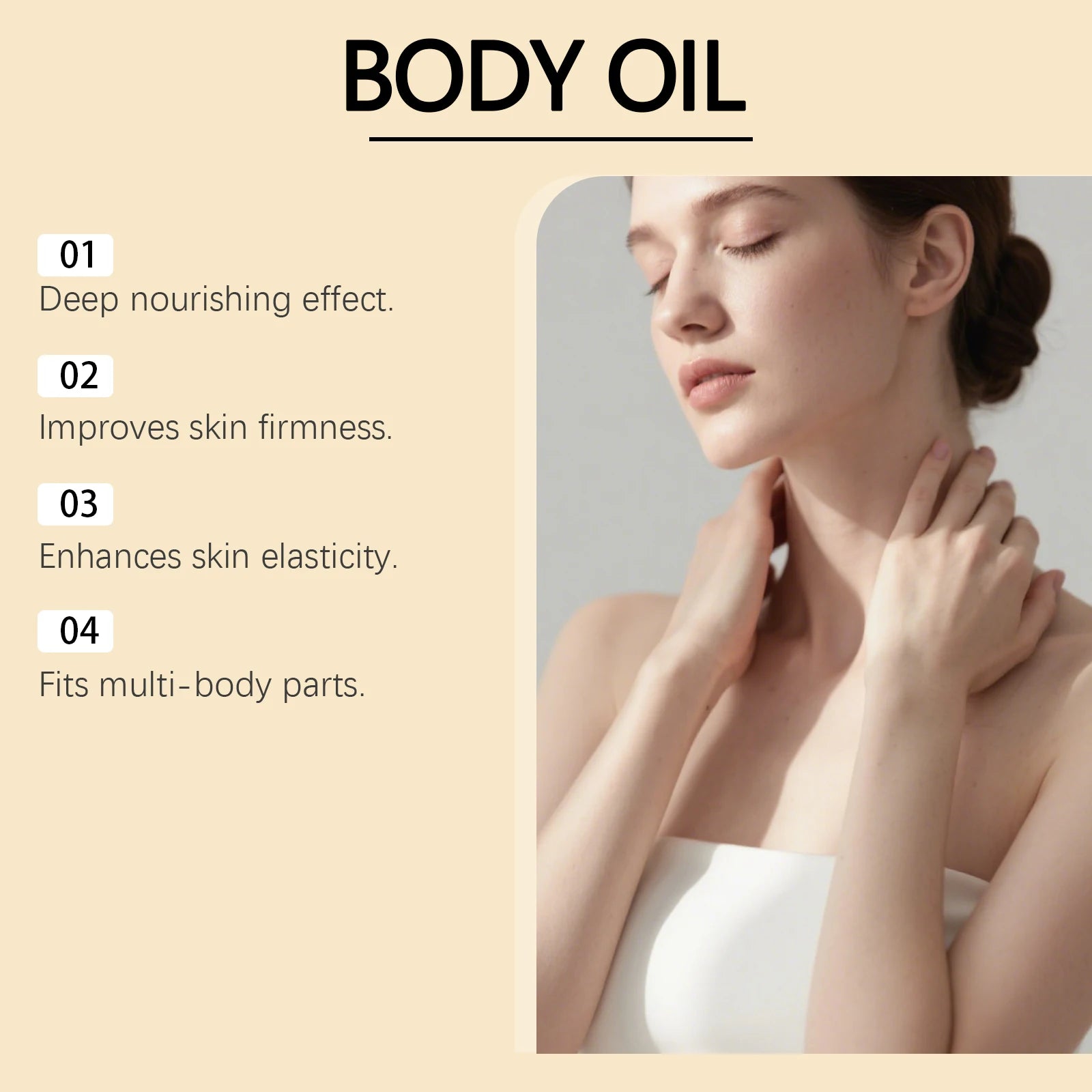 Oceaura Body Oil Thighs Underarms Plant Derived Formula Deep Qme