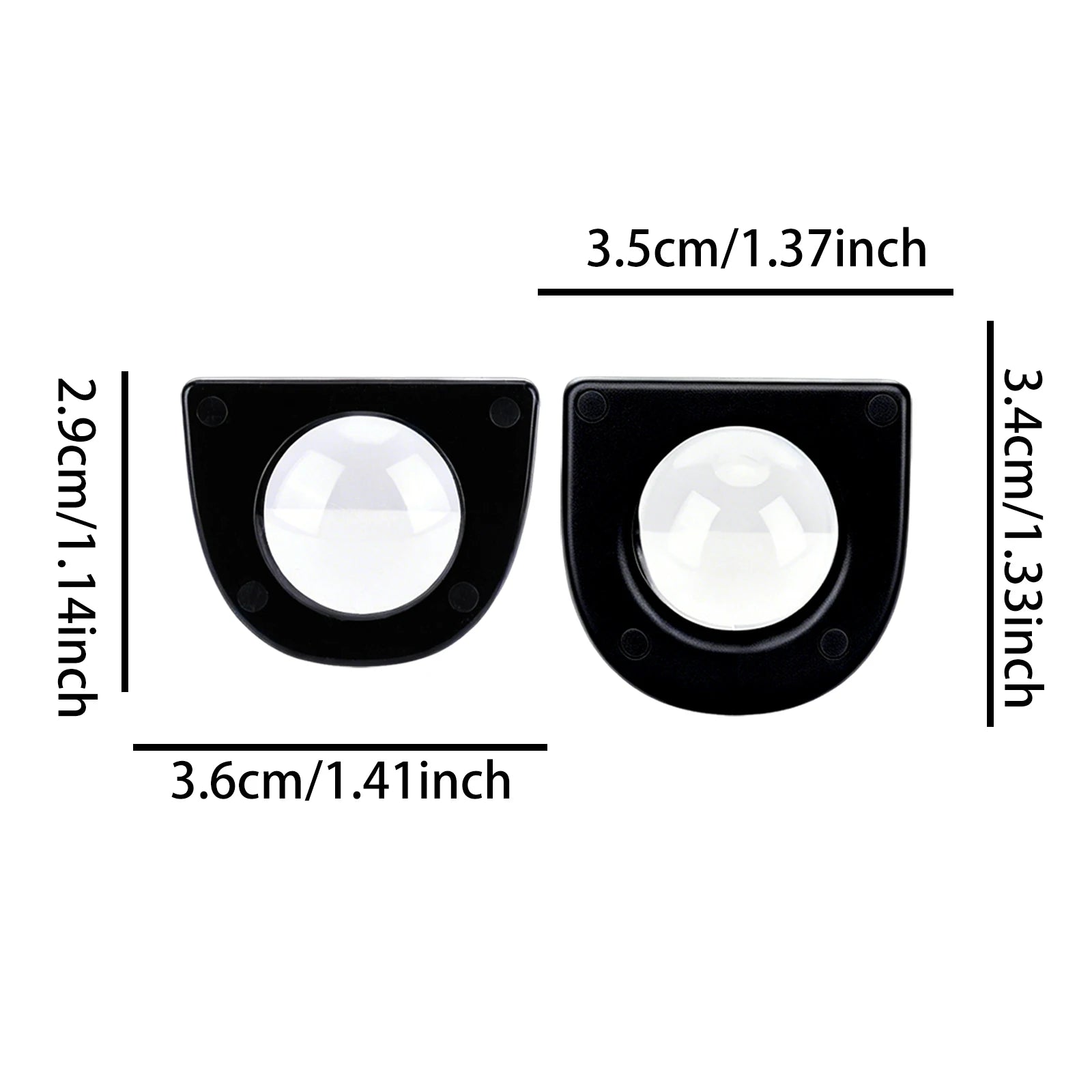 For Tesla Model Y Juniper YL 2025 Front Rear Bumper Camera Lens Guard Protective Cover Scratch Resistant Anti-stain Car Accessor Qme
