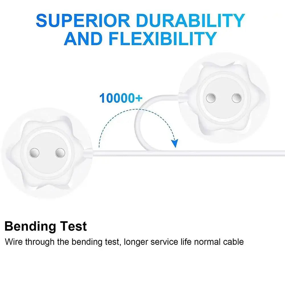 USB for Rose Massage Toy Charger Standing Magnetic Adapter Fast Charging USB Cable Cord Replacement Base Dock Station Qme