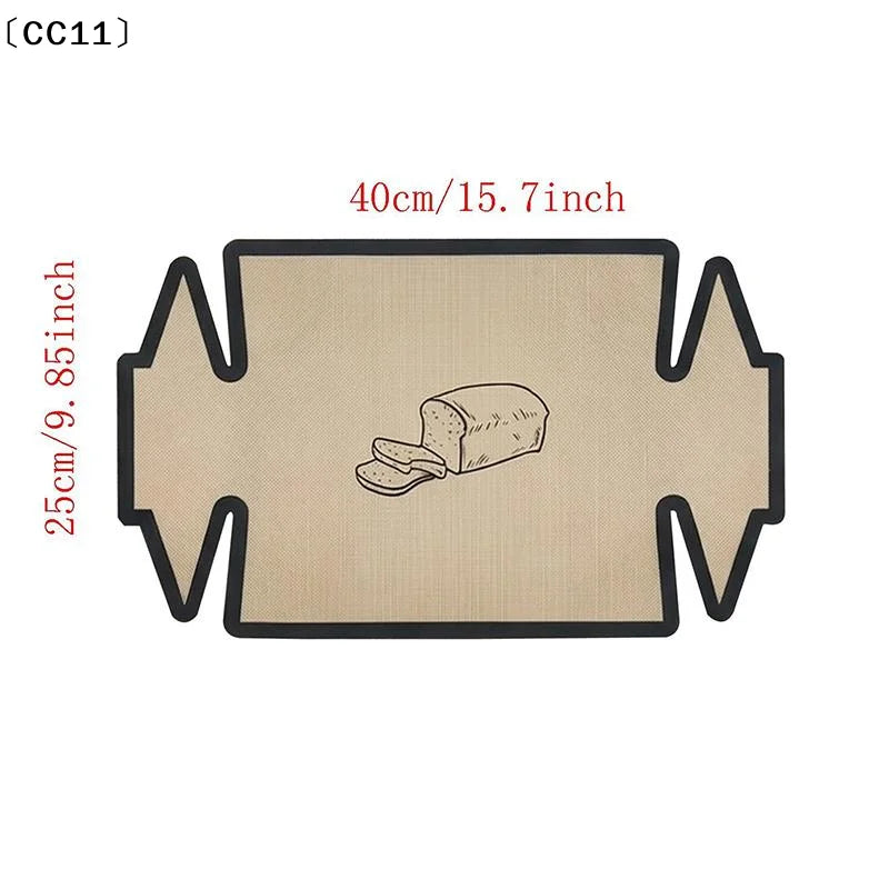 Reusable Silicone Bread Loaf Pan Liner Baking Mat Non-stick Dough Qme
