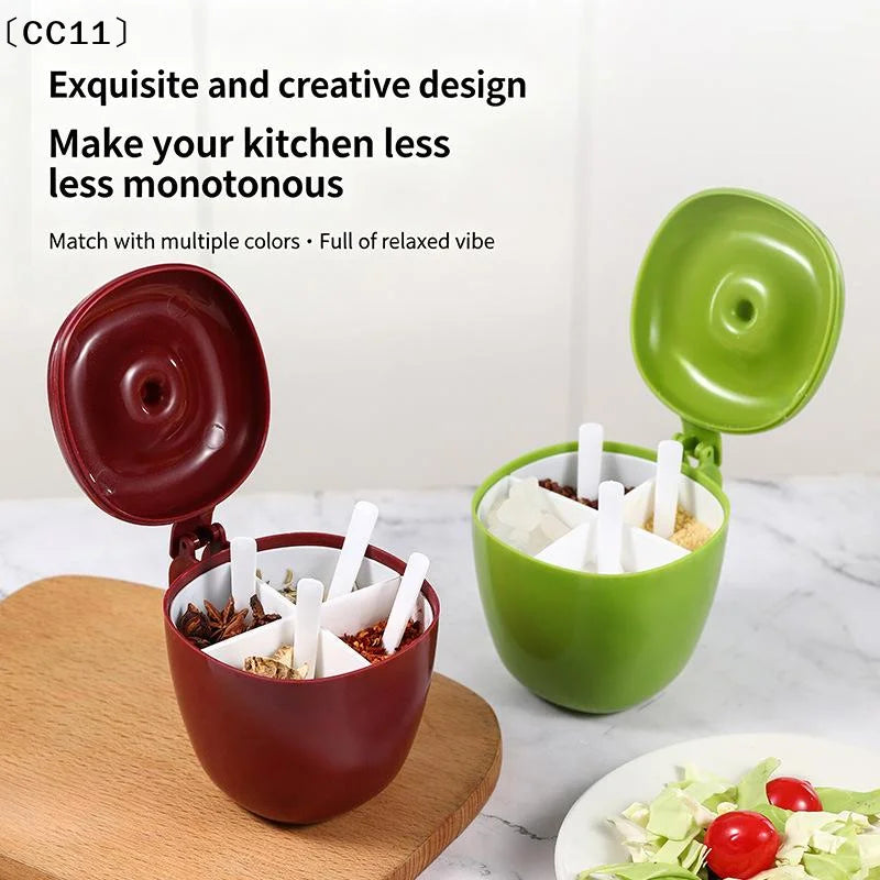 Creative Seasoning Jar Container Spice Rack Organizer Outdoor Camping Qme