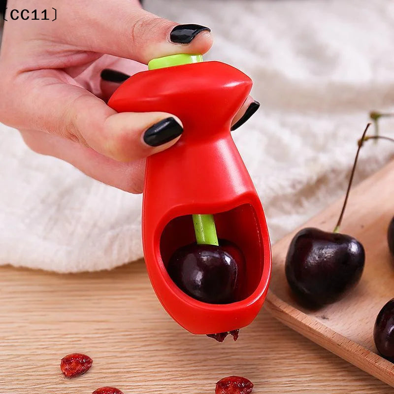 Cherry Pitter Food Grade Plastic Fast Pit Removal Home Baking Jam Qme