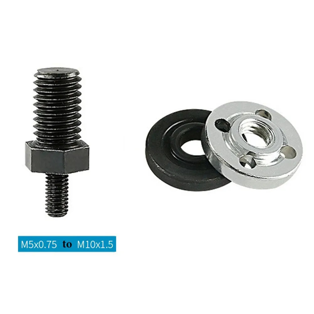 Angle Grinder Connector Replacement With Pressure Plate Metal Grinding Adapter Rod 5mm To 10mm For Mini Angle Grinder Qme