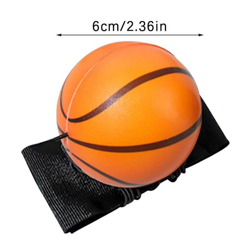 Return Sponge Rubber Hand Ball Game Exercises Bouncing Elastic Sport Qme