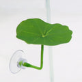 1 Pc Green Leaf Hammock For Betta Fish Stress-Reducing Aquarium-Safe Decor With Suction Cup For Fish Tank Fake Plants Decoration Qme A1