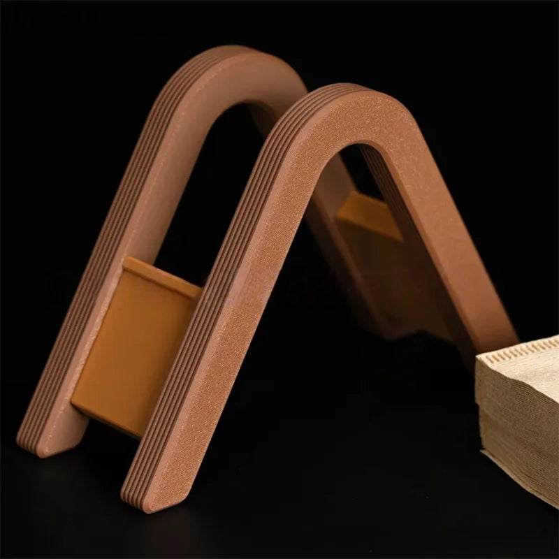 Coffee Filter Paper Holder Tissue Countertop Storage Rack Qme