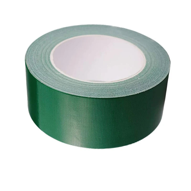 4.5cm*10m Colored Extra Strong Self-adhesive Tape Waterproof Heavy Duty No Residue Craft Duct Tape for DIY Art Packaging Coding Qme Green 10M 45mm|China Mainland