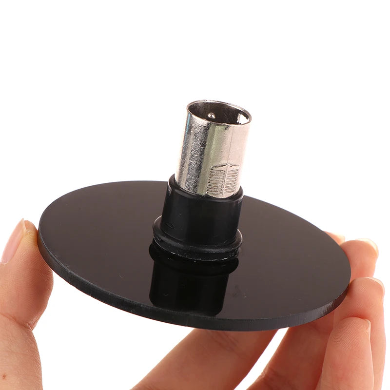 Black Suction Cup Adapter 3XLR Love Machine Connector Telescopic Qme