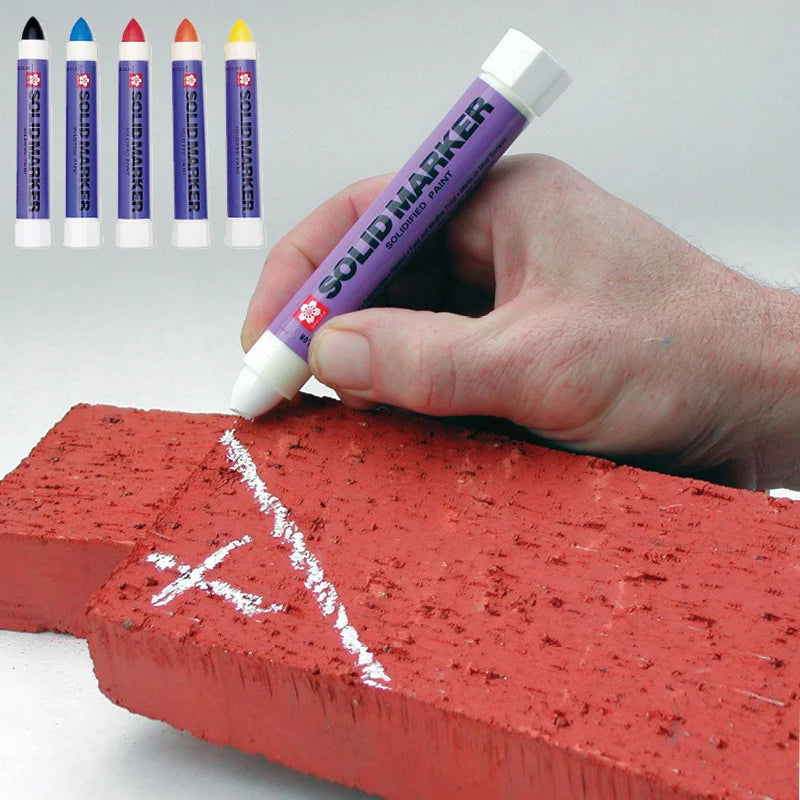 Sakura Solid Paint Pen Japan XSC Industrial Tire Marker Metal Use Qme