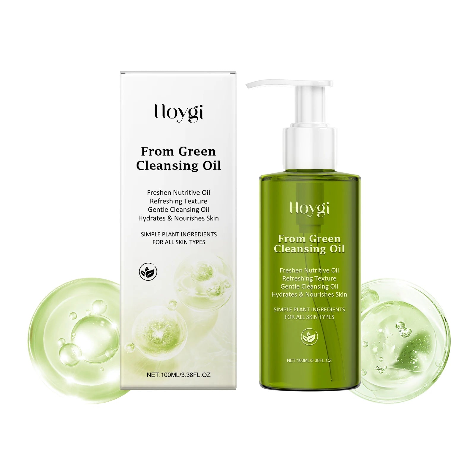 Gentle Makeup Remover Oil Deep Cleansing Pore Dirt Remove Blackhead Refreshing Cleansing Oil Exfoliator Facial Cleansing Makeup Qme 1Pcs 100ml Boxed