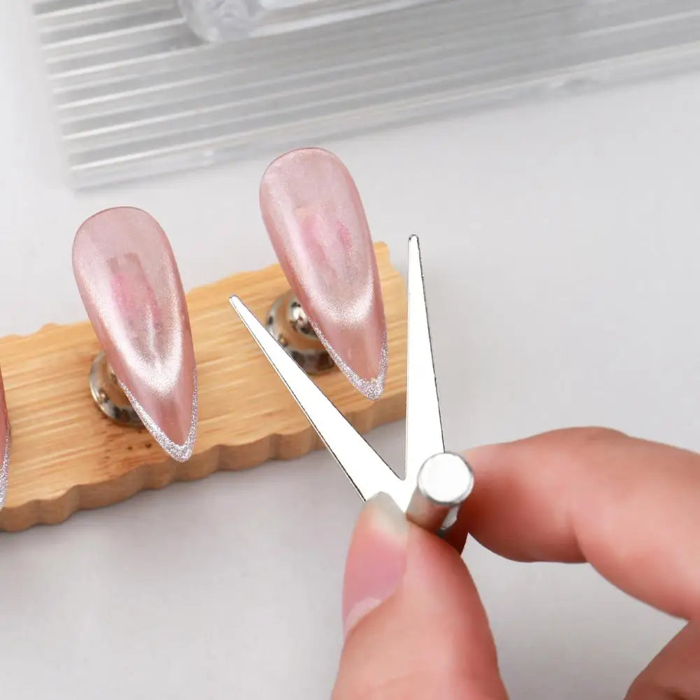 Cat Eye Nail Magnet Nails French Tool Stainless Steel Magnetic Rod Qme