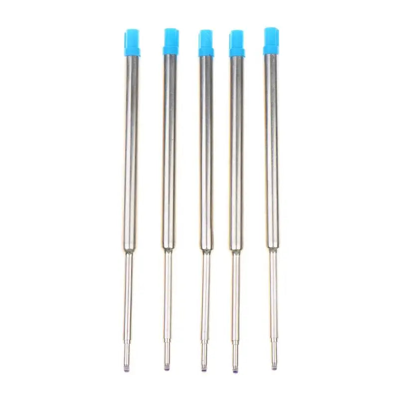Ballpoint Pen Refills Fit Parker Pens Medium Point Smooth Writing Qme Blue
