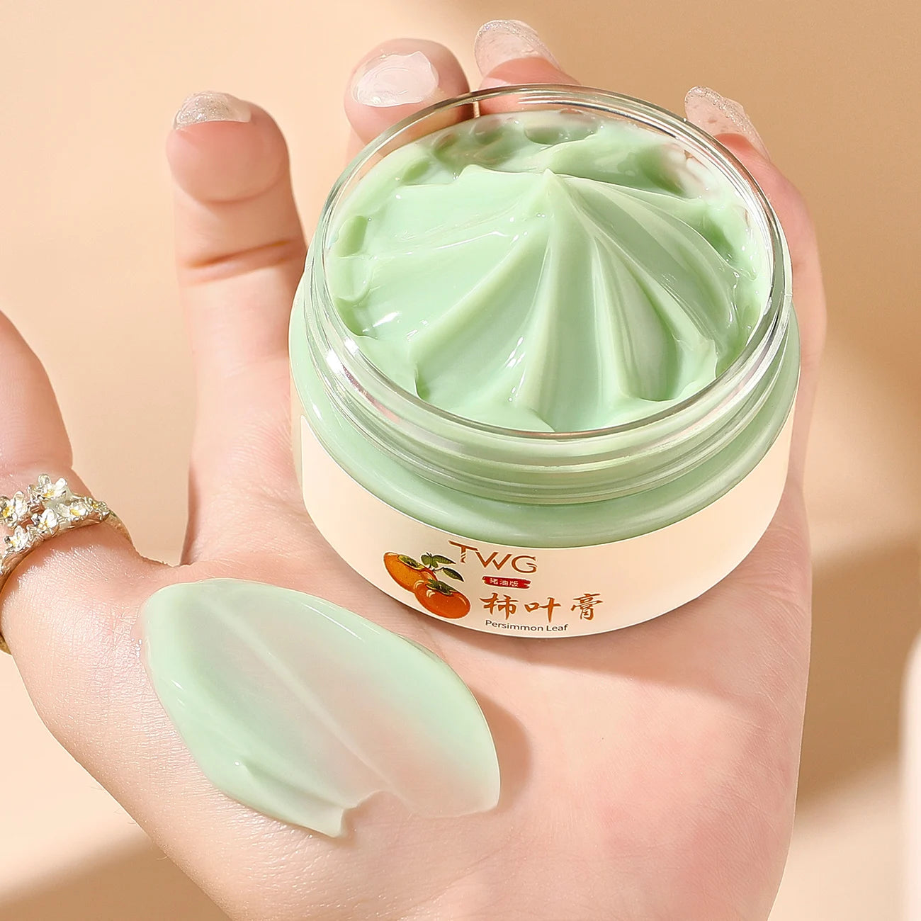 Moisturizing Persimmon Leaf Ointment Locking Water Replenishing Skin Qme