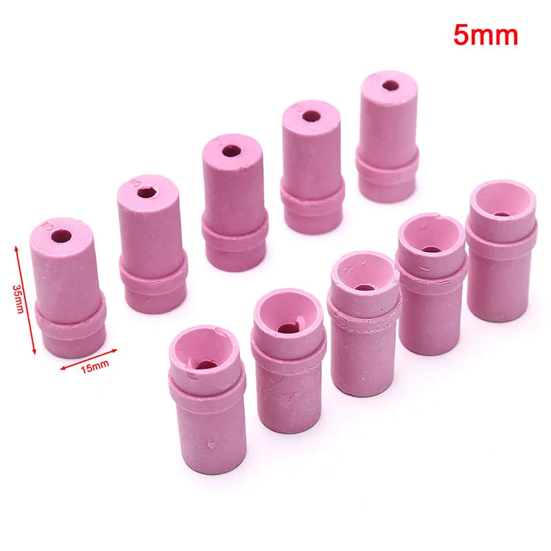 10Pcs Ceramic Sandblast Nozzle Air Sandblaster Tips For Pneumatic Blasting Tools. Qme 5mm