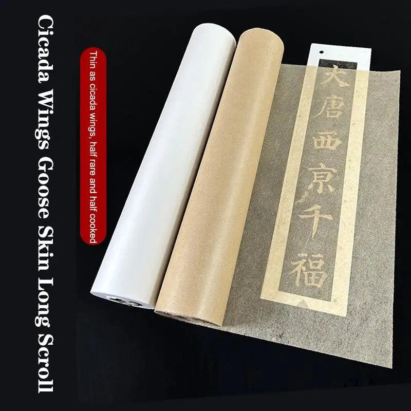 Vintage Cicada Wing Ripe Xuan Paper Ultra Thin Translucent Mica Qme