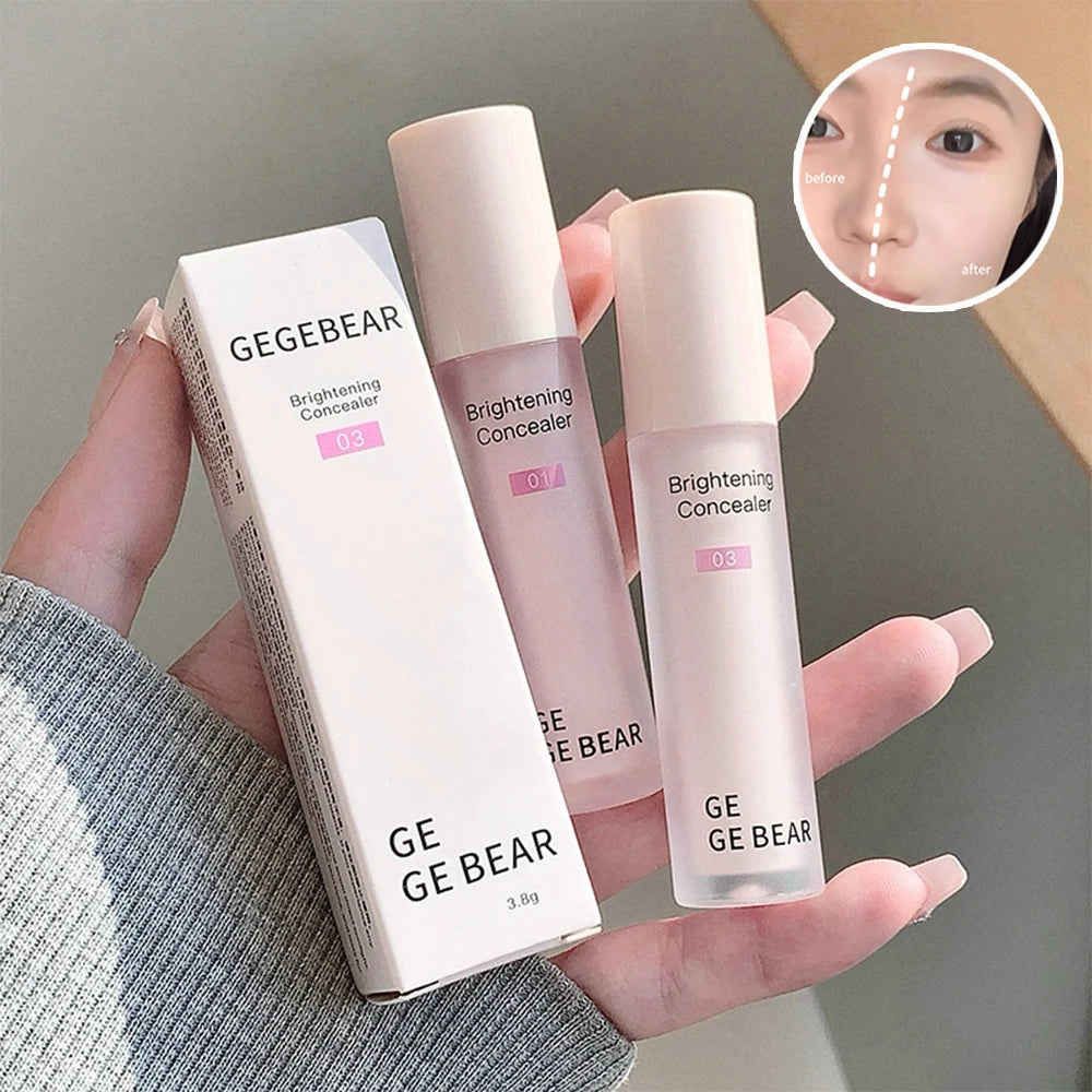 Gege Bear Brightening Concealer Moisturizing Brightens Dullness Qme