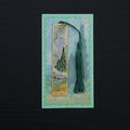 1PC Oil Painting-Style Hollow Metal Bookmark Bookmark With Tassel Pendant, For Book Lovers Writers Readers DIY Bookmarks Qme B
