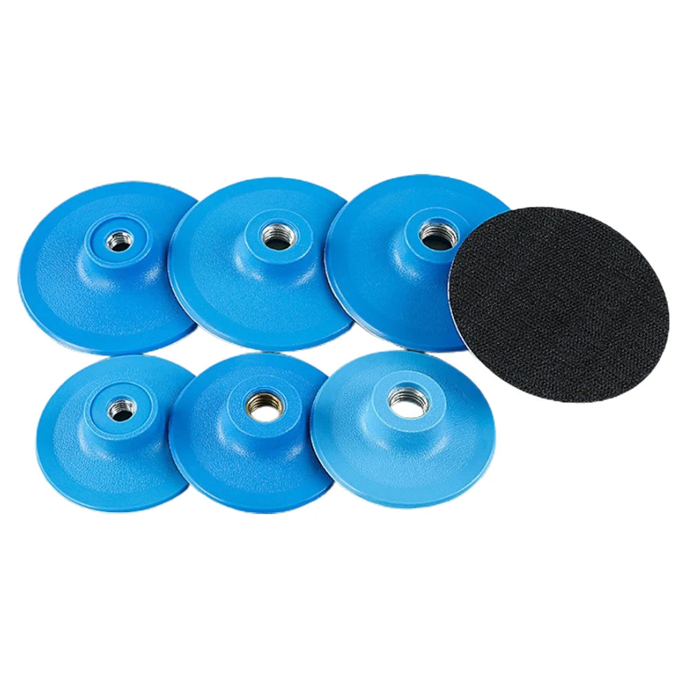 3/4inch Polishing Pad Sanding Disc Backing Pad Adhesive Disc Car Paint Care M10/M14/M16 Thread Polishing Discs Qme