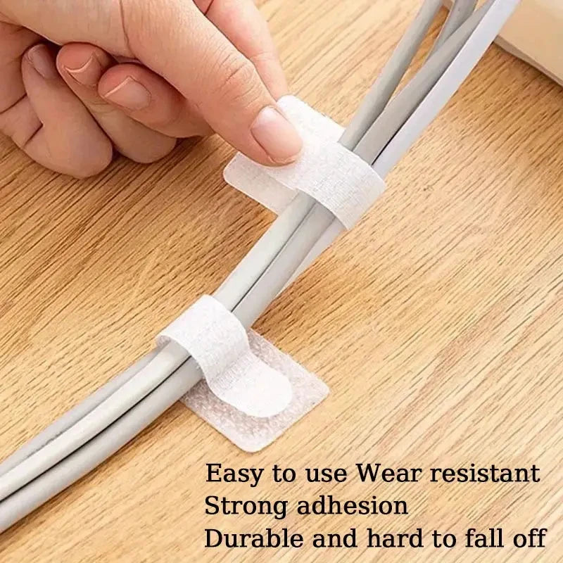 15PCS Cable Organizer Wire Winder USB Cable Management Protector for Wire Ties Phone Accessories Organizador Cables Qme
