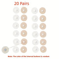 10/20 pairs of round non-ironing quilt snaps and pin clips to keep the quilt firmly positioned within the quilt cover. Qme 20 pairs