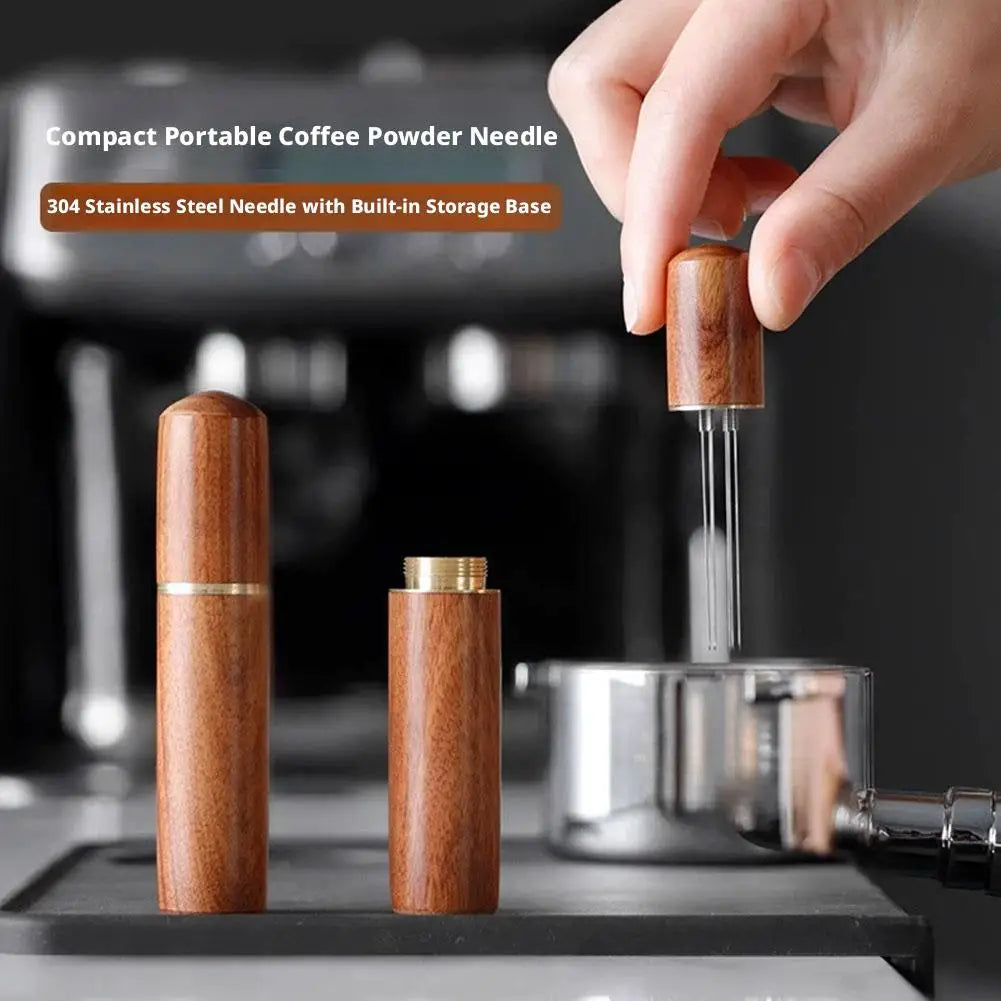 Portable Needle Coffee Stirrer 6 Needles Espresso Distribution Tools Qme