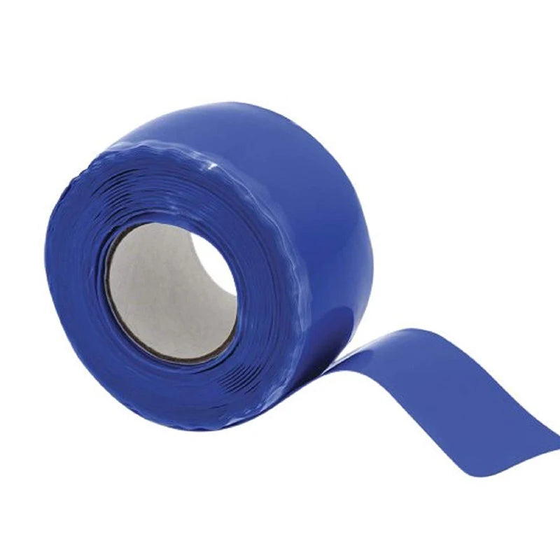 300cm Pipe Stop Leaks Repair Tape Self-Fusing Silicone Rubber Waterproof Insulation Super Strong Adhesive Stretchable Duct Tapes Qme Blue 3M 25mm|China Mainland
