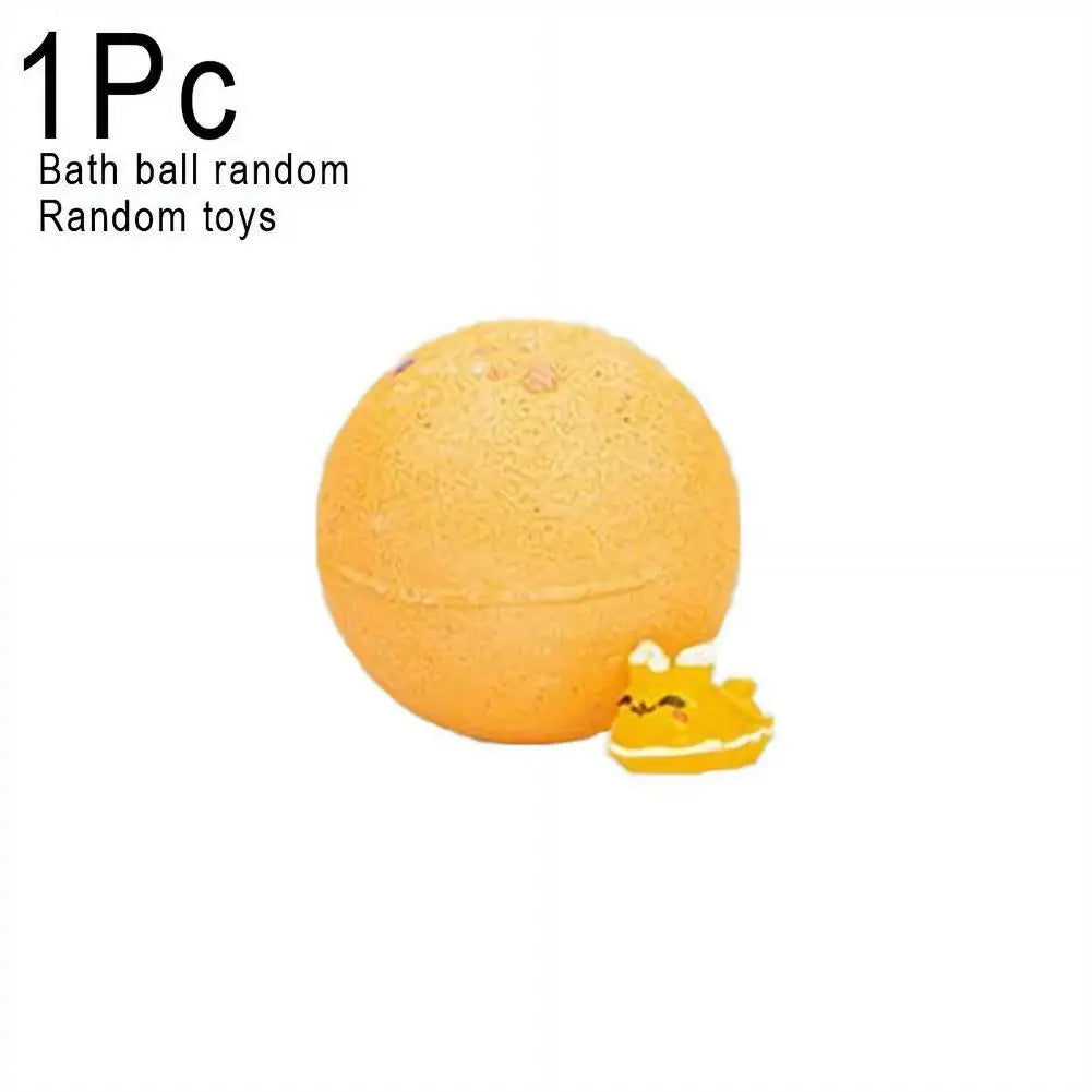 Bath Bombs Surprise Inside Ocean Ball Hidden Toys Changing Spa Easter Qme A 1pcs random