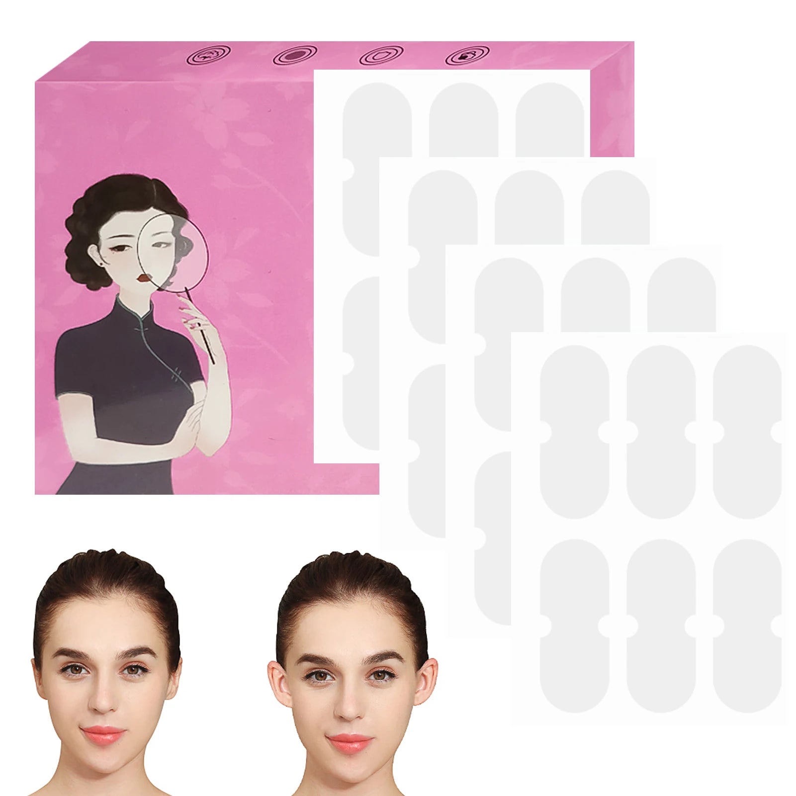 Cosmetic Ear Corrector Elf Stickers Patches No More Big Ears Sticking Qme 24pcs CN