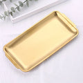 Square storage tray, multi-purpose nail tool storage tray, nail clipper tray, nail studio desktop tool storage tray, Qme golden