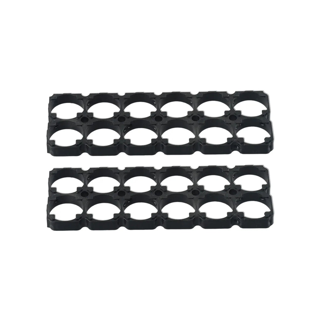 4pcs 2x6 21700 Batteries Battery Fixed Bracket Battery Holder Holding Battery Packs Plastic Frame Bracket Workshop Accsessories Qme