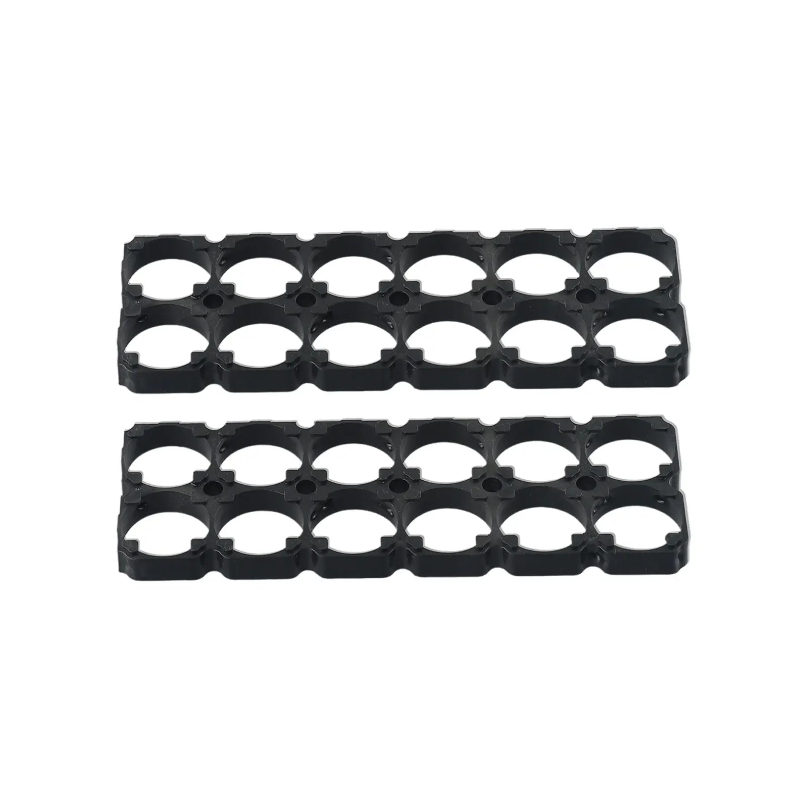 4pcs 2x6 21700 Batteries Battery Fixed Bracket Battery Holder Holding Battery Packs Plastic Frame Bracket Workshop Accsessories Qme