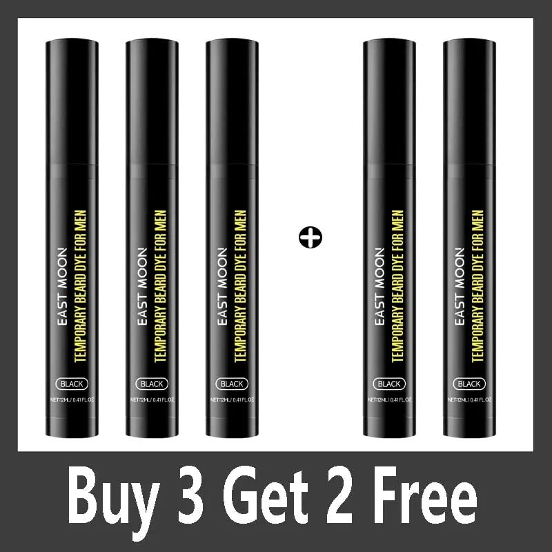 Beard Filler Pen Waterproof Beard Coloring Pen Filling Enhancer Black Fiber Hair Beard Stuffing Pen Tool Qme Buy 3 Get 2 Free