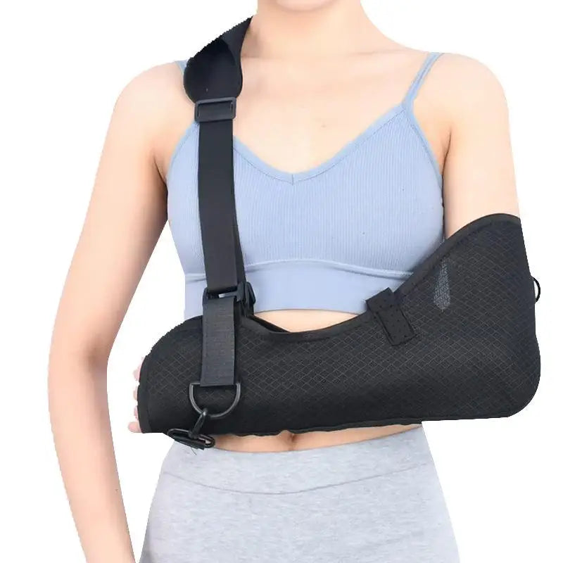 Adjustable Post-surgery Shoulder Sling Lightweight Breathable Mesh Qme