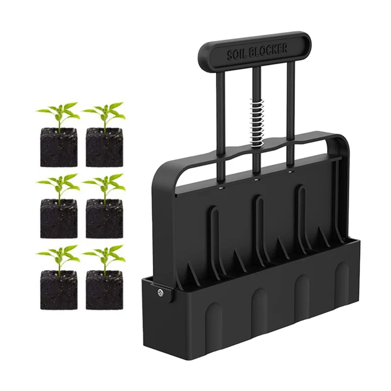 A02F-Soil Blocker Handheld, Soil Blocker For Seed Starting,Manual Soil Block Maker Handheld Seedling Machine,Soil Block Model Qme
