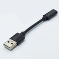 Black Type-c Adapter Type-c Female To USB Male Adapter Android Mobile Phone Charging Data Cable 10cm Qme black