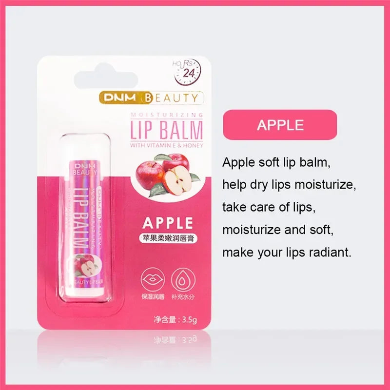 DNM 18 Colors Moisture Lip Balm Nourishes Lips Reduce Lip Lines Long-Lasting Natural Aloe Lipstick Anti Aging Lip Care Lipstick Qme 9