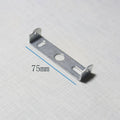 Bracket Ceiling Plate Mounting Iron Bar Fixed Screws Lamp Replacement Qme E