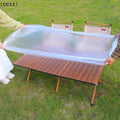 Plastic Disposable Tablecloth Elastic Edged Oil-proof Table Cover Qme Default Title
