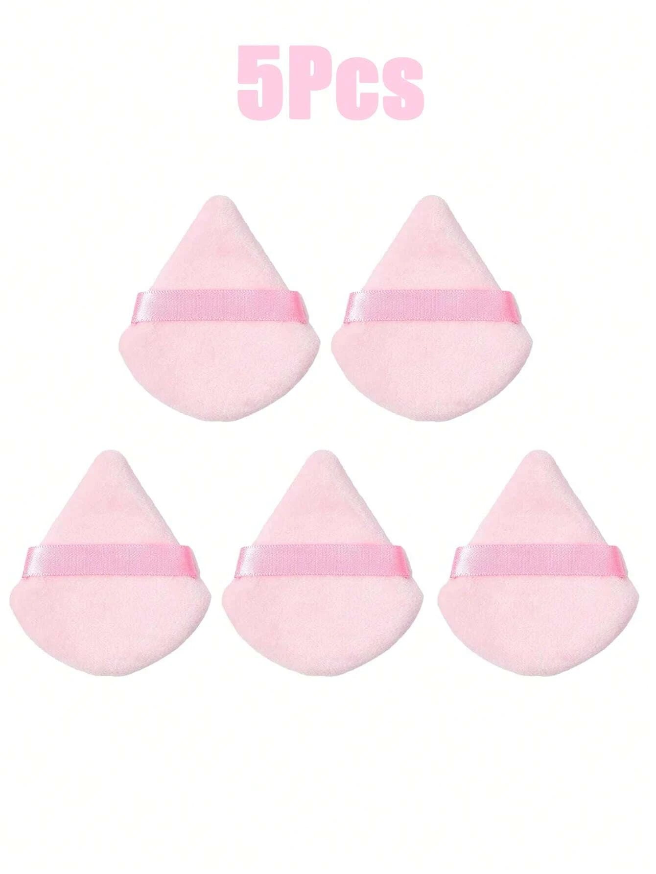 50 24 15 5 1 Triangular Powder Puff Reusable Multi-functional Makeup Qme 5Pcs