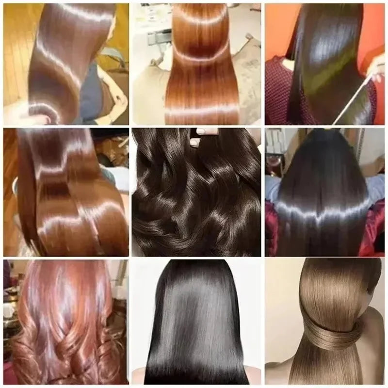 +Magical Hair Mask Collagen Keratin 5 Seconds Repair Damaged Frizzy Hair Smooth Deep Moisturize Nourishing Hair Care Product Qme