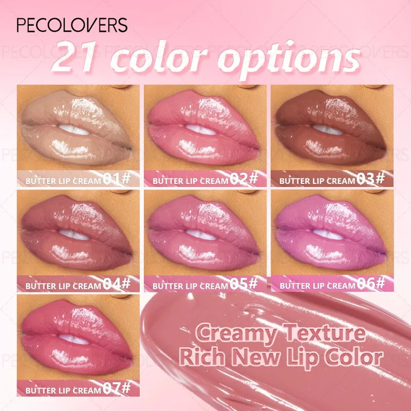 Buttery Lip Gloss Silky Moisturizing Hydrating Rendering Suitable Qme