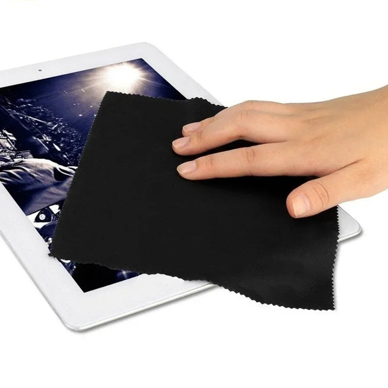 10Pc Ultra-fine Fiber Eyeglass Cloth Sunglasses Lens Cleaning Cloth Double-sided Velvet Instrument Cleaning Cloth Eyeglass Cloth Qme
