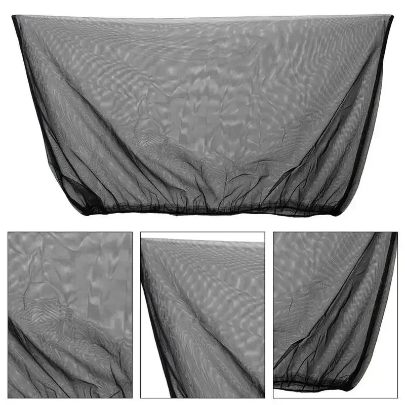 2pcs Car Rear Side Window Sunshade UV Protect Shield Mesh Prevent Mosquito Sunshine Privacy Protection Foldable Curtain Qme