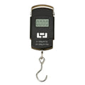 Handheld Electronic Scale Luggage Battery Automatic Reading LCD Qme Black