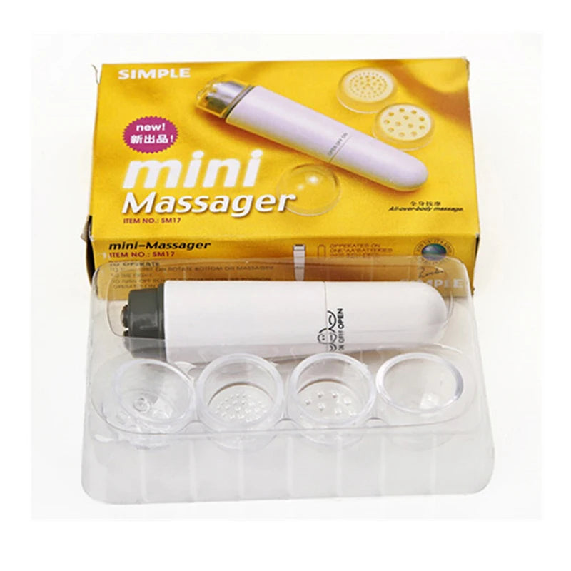 1 Mini Massage Pen Electric Eye Massager Facials Vibration Stick Dark Qme